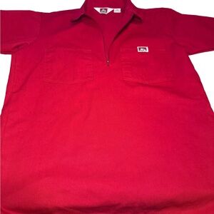 Vintage Ben Davis Zipper Short Sleeve!